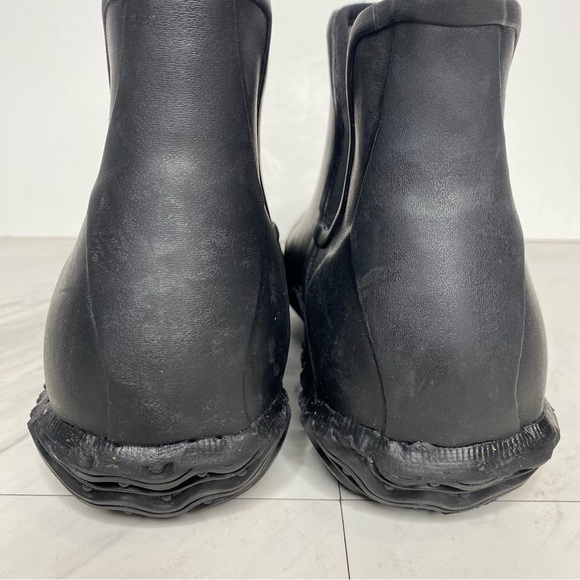 Bogs Basin Chelsea Black Men’s Rain Boot 7 - Picture 4 of 14